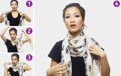 10 Formas Para Usar Una Bufanda Con Estilo –