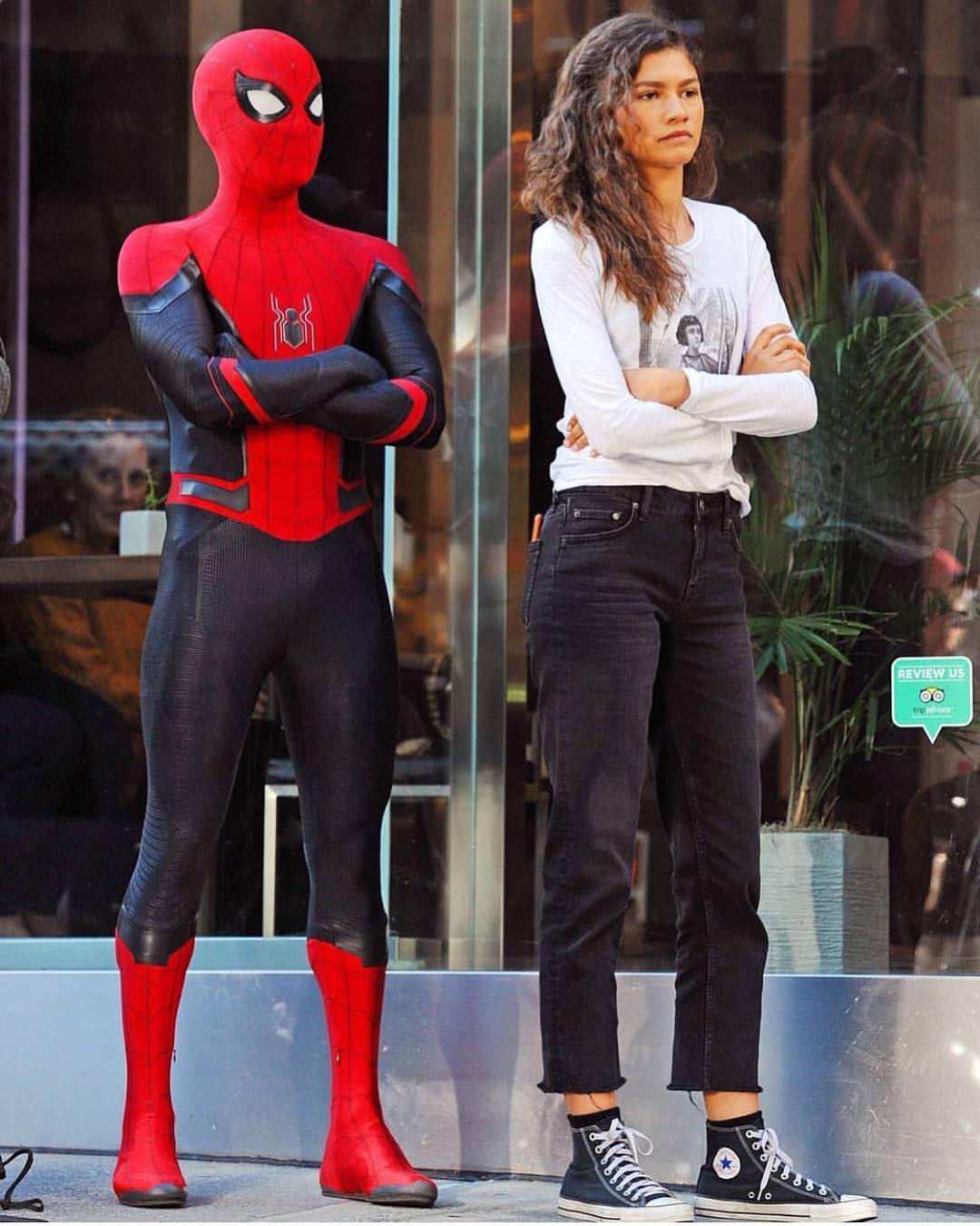 Los fans volverán a ver a Tom y Zendaya en acción en la nueva entrega de Spider-Man (Crédito: @tomholland2013) 