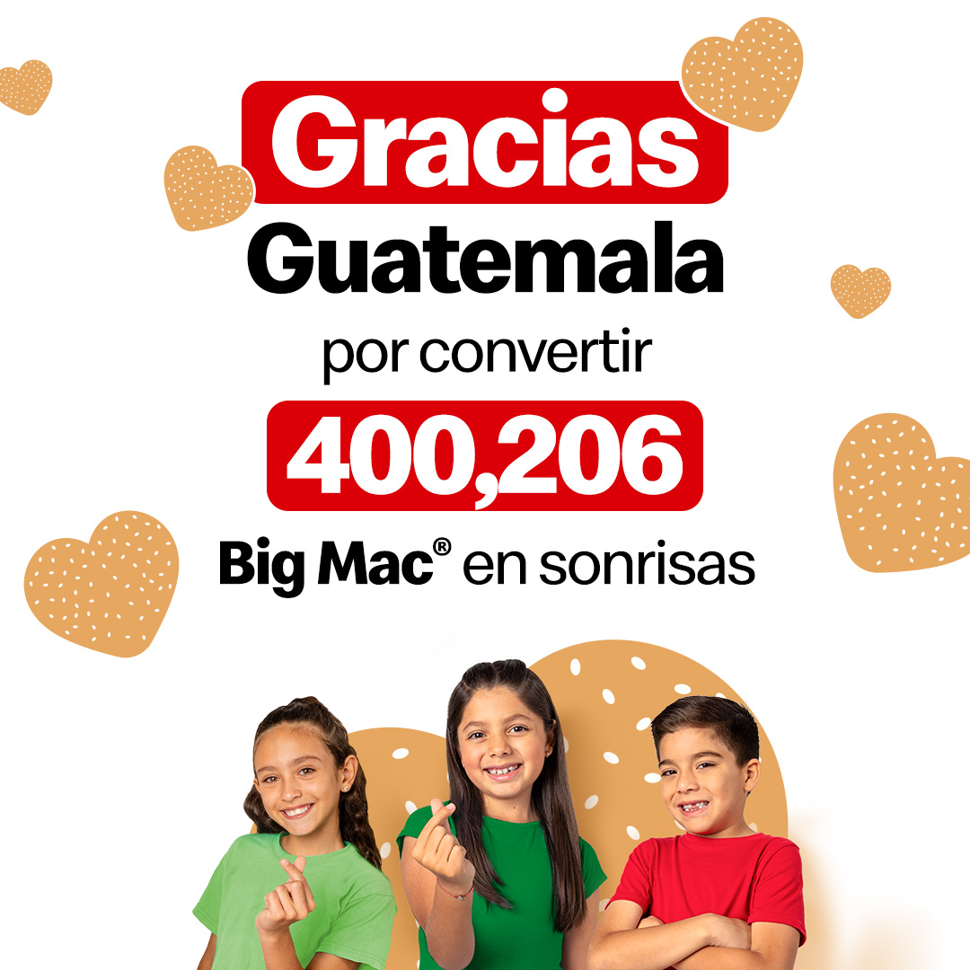 Más de 400 mil Big Mac en un solo día (Créditos: @Mcdonalds.Guatemala)