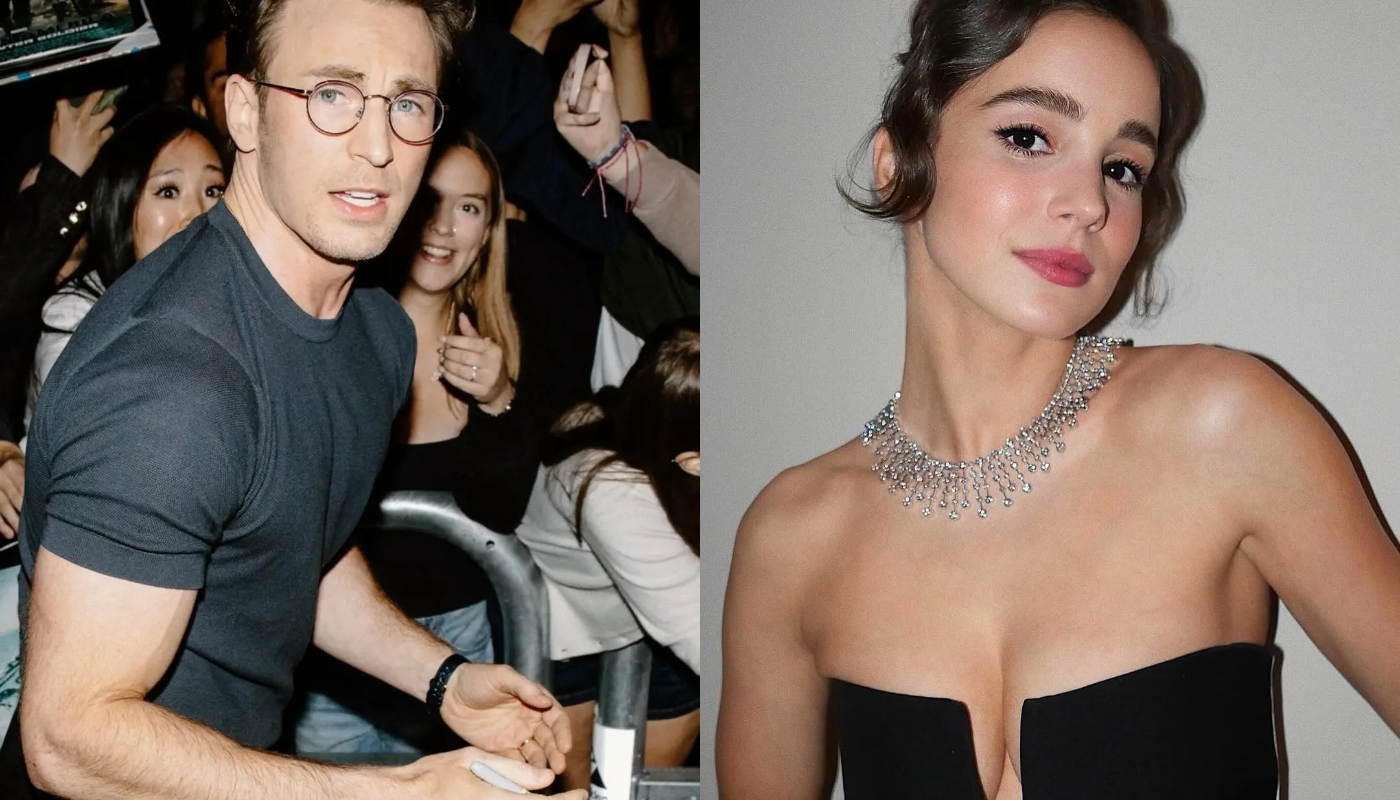 ¡De superhéroe a superpapá! (Créditos: @alba.baptista @chrisevansfanuk)