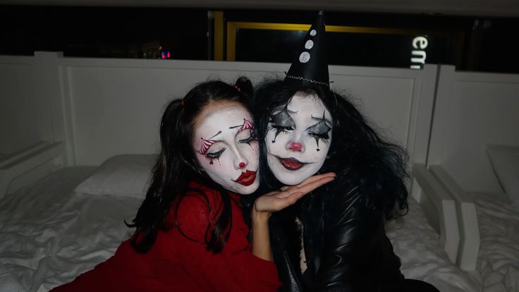 El disfraz de payaso nunca pasa de moda entre los disfraces más populares. (Créditos: Pinterest @juliadiasgai)