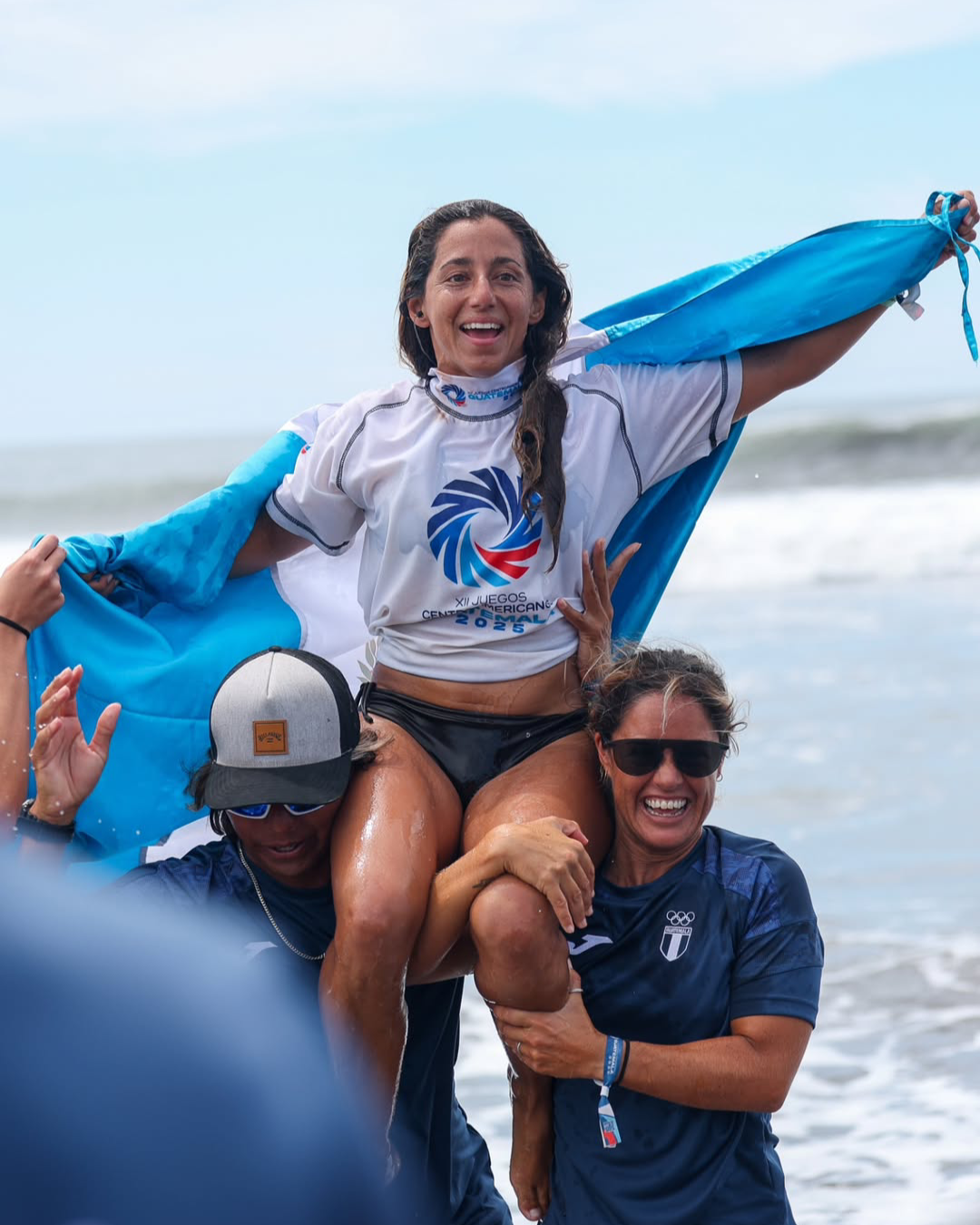 El azul y blanco conquista Centroamérica. (Créditos: @jcaguatemala2025)