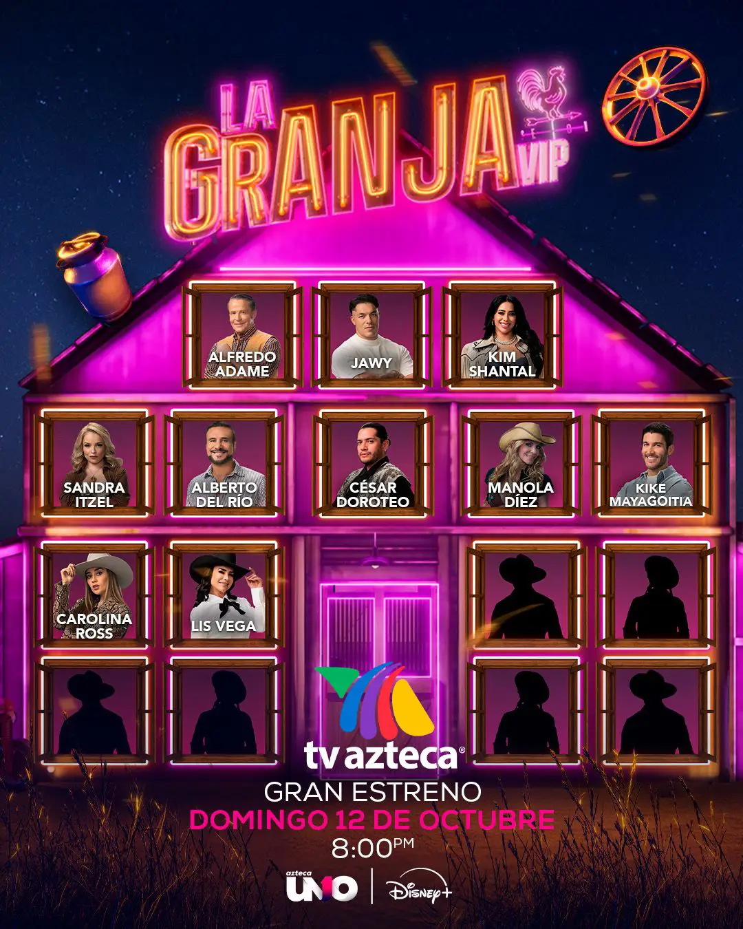 La Granja VIP, el reality más salvaje del año. (Créditos: @lagranjavipmx)
