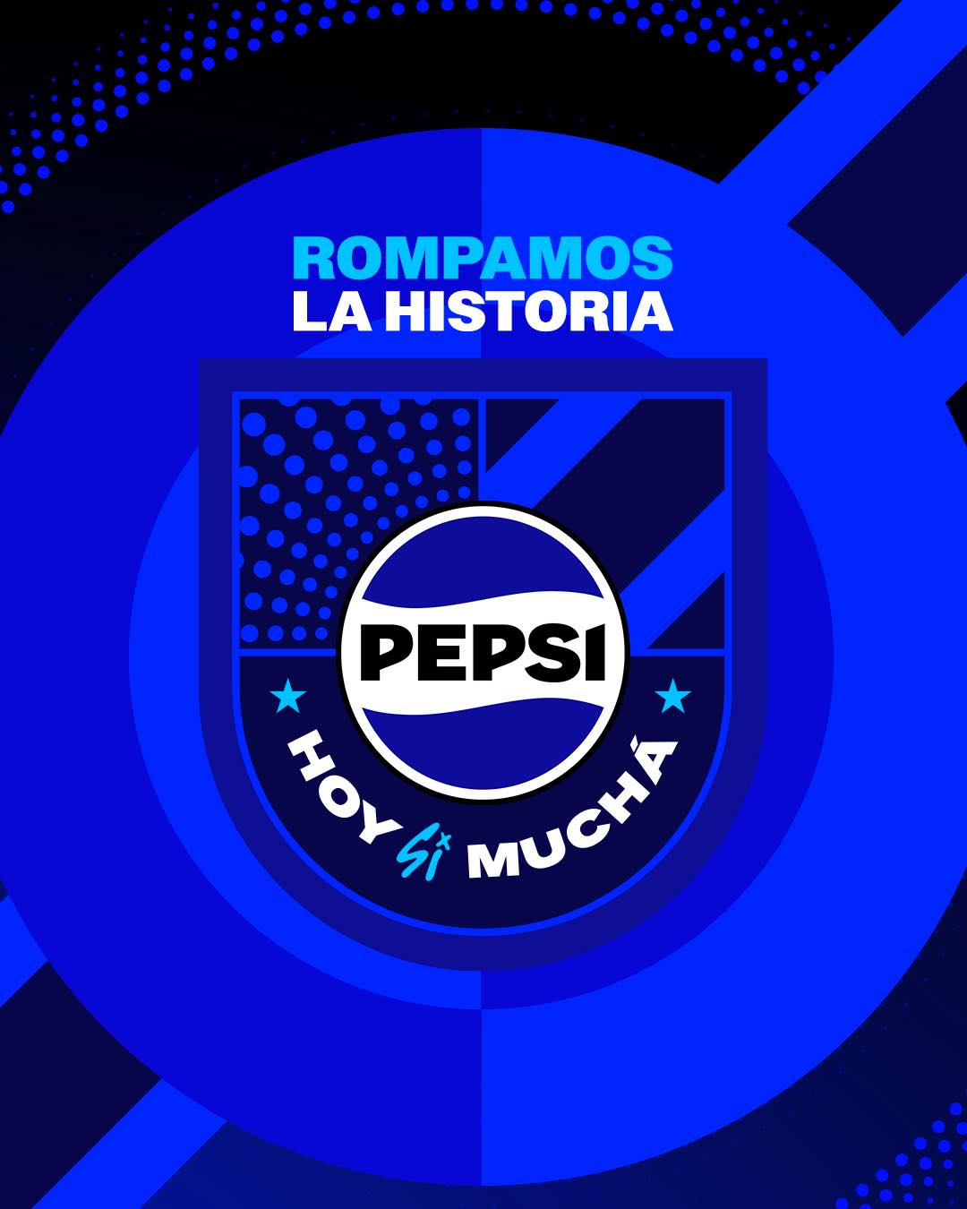 Pepsi Guatemala cambia su logo y lanza la campaña “Hoy sí muchá” para apoyar a la Selección Nacional en las eliminatorias (Crédito: @pepsiguate)