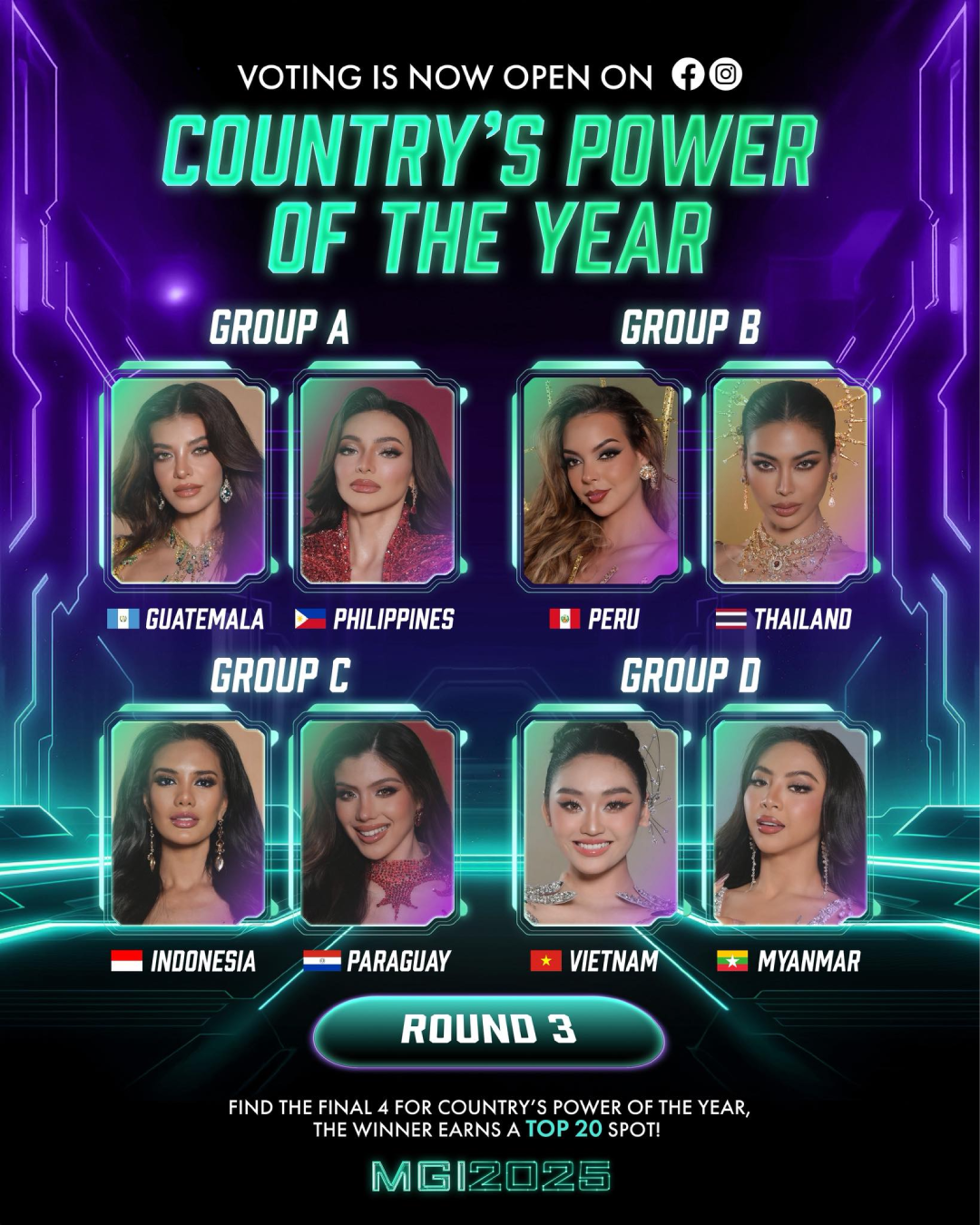 Miss Grand Guatemala destaca y apunta al título de Country’s Power of the Year (Crédito: Miss Grand International)