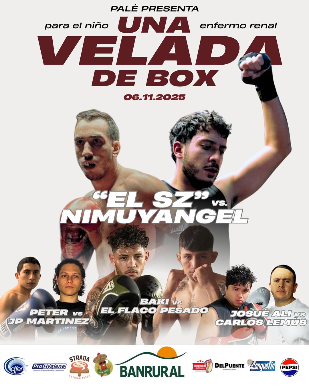 Boxeo con corazón por la salud renal (Créditos: @palegt_)