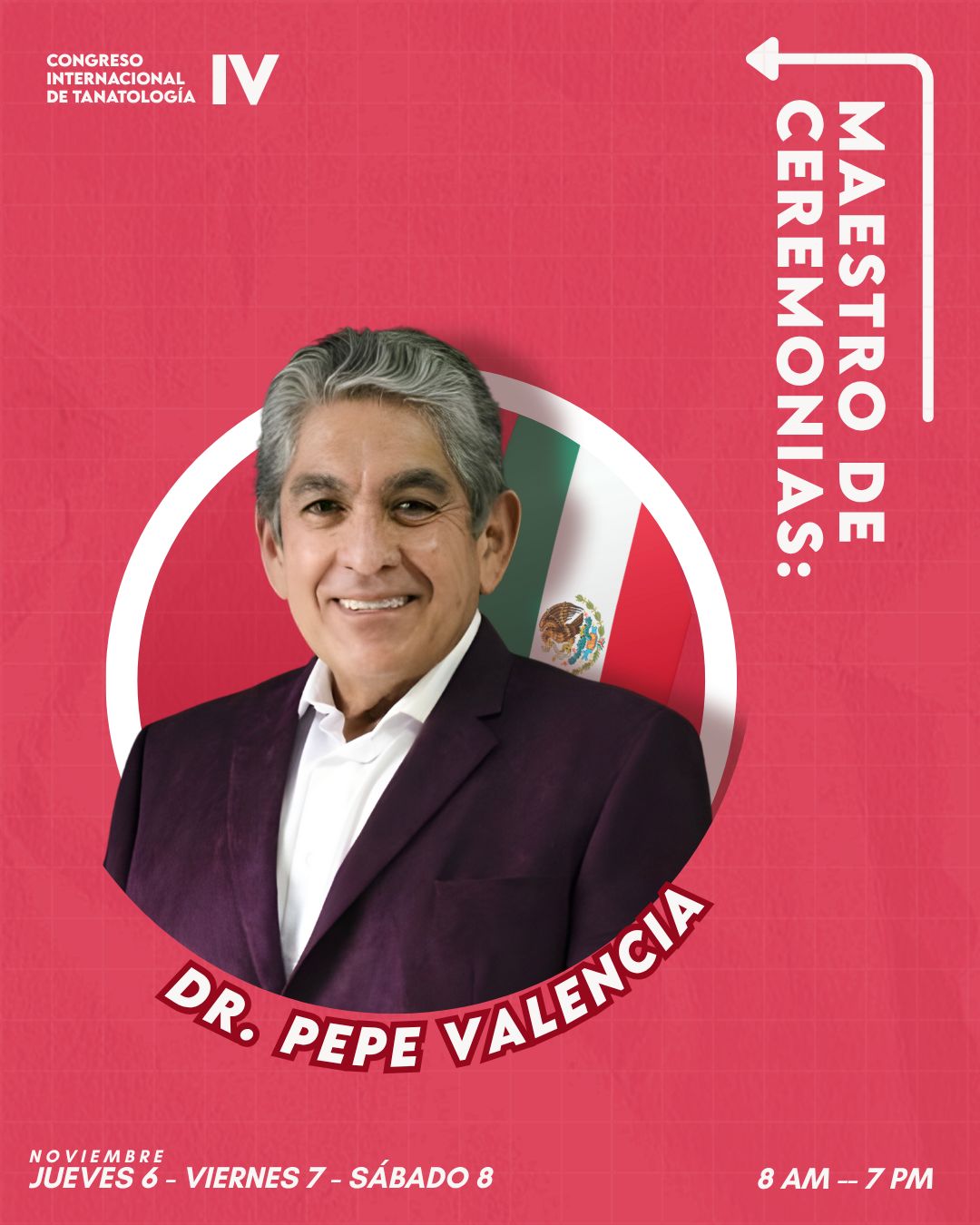 IV Congreso Internacional de Tanatología: "Morir es de vital importancia"