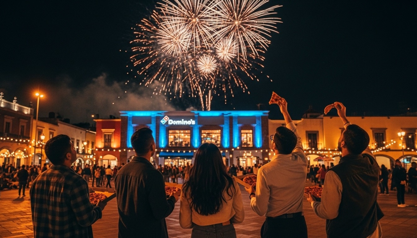 “Cuatro noches que iluminarán el cielo: Show de Luces Domino’s”