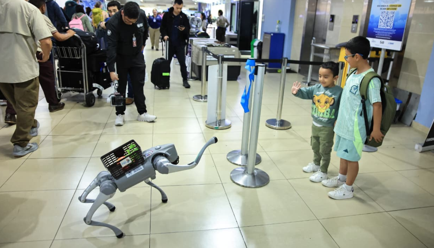 SAICA, el robot que acerca la tecnología a la concientización sobre el agro guatemalteco (Crédito: MAGA)