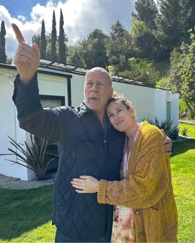 El círculo cercano de Bruce Willis acordó un gesto que busca dejar un impacto duradero mientras acompañan su proceso de salud (Crédito: @emmahemingwillis)
