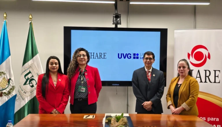 Grupo SHARE y UVG impulsan el desarrollo profesional en Guatemala