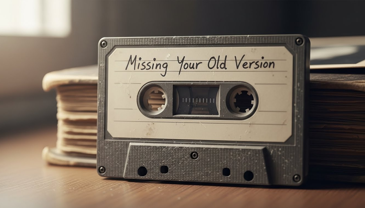 Nostalgia por quien fuiste y miedo por quien serás