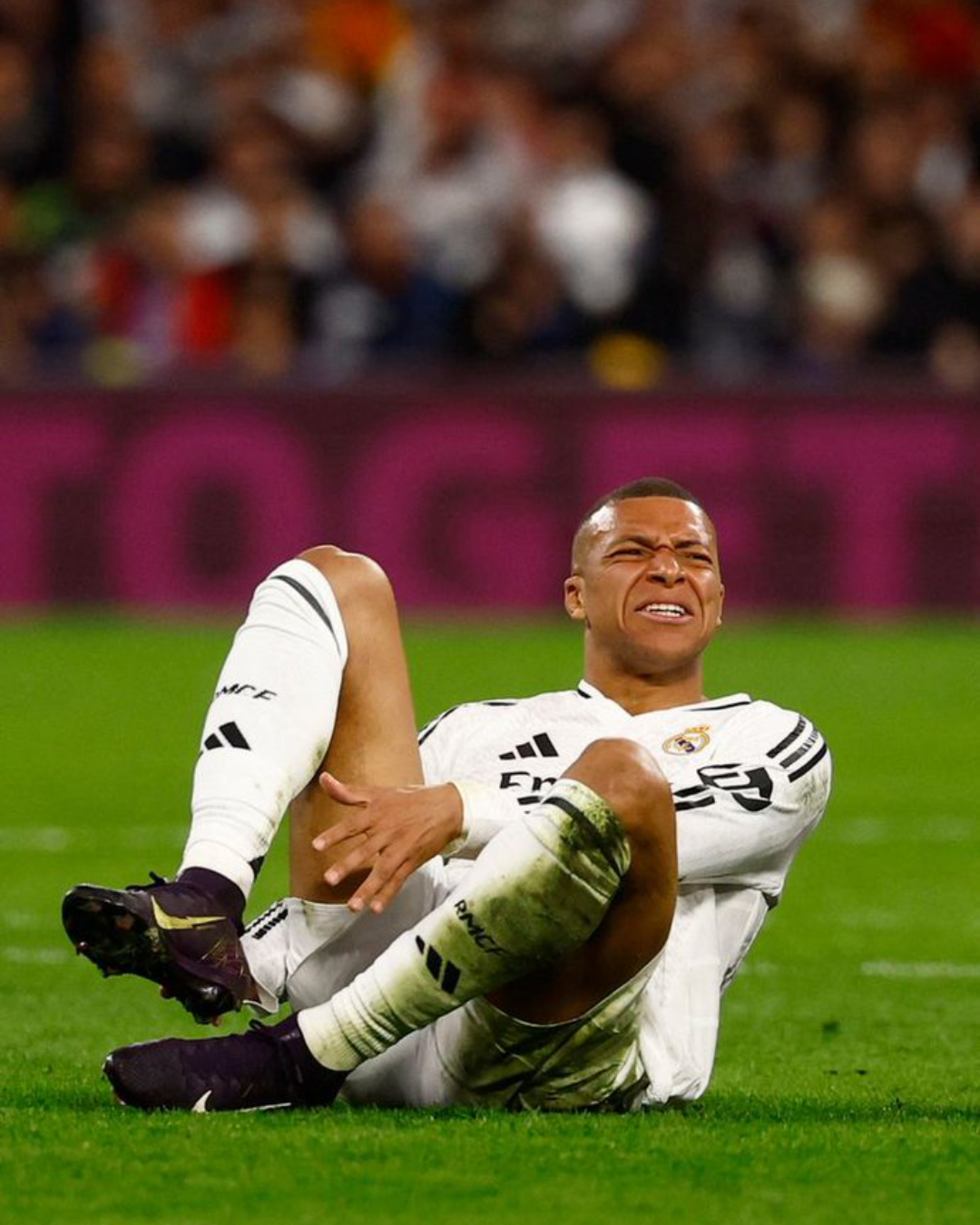 El dedo roto que puso en pausa al Real Madrid. (Créditos: X @Cr7stianismo_)