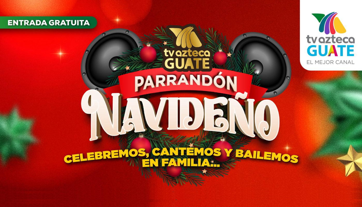 Parrandon Navideño, El País De Los Jóvenes. (Créditos: @MunicipalidadDeMixco)