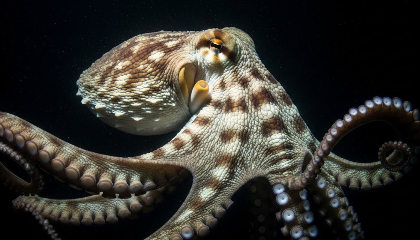 El animal que tiene neuronas en los brazos