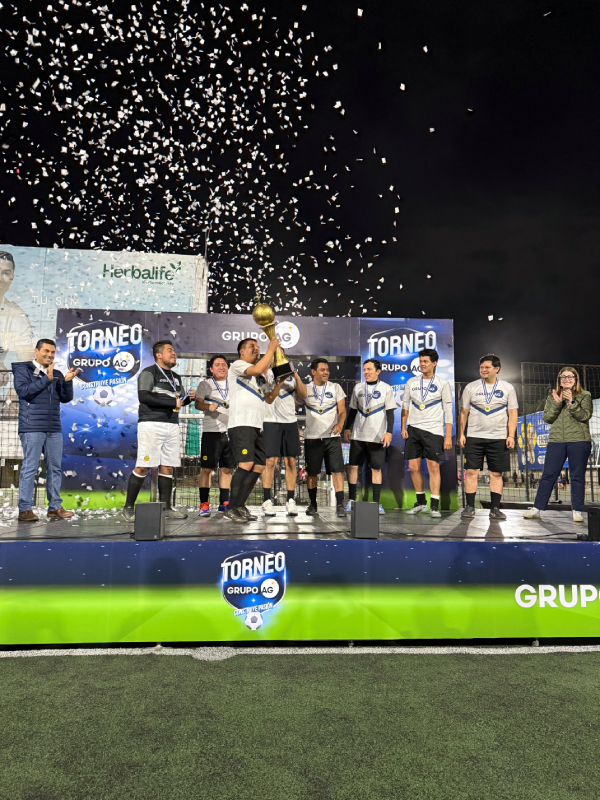Grupo AG organiza primer torneo de fútbol del sector construcción