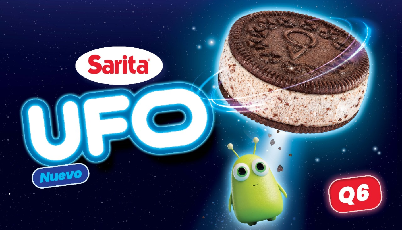 ¡Helados Sarita presenta "UFO": un sabor de otro planeta!