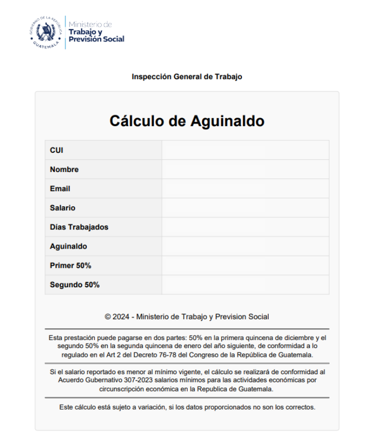Aguinaldo 2025 en Guatemala: Todo lo que necesitas saber