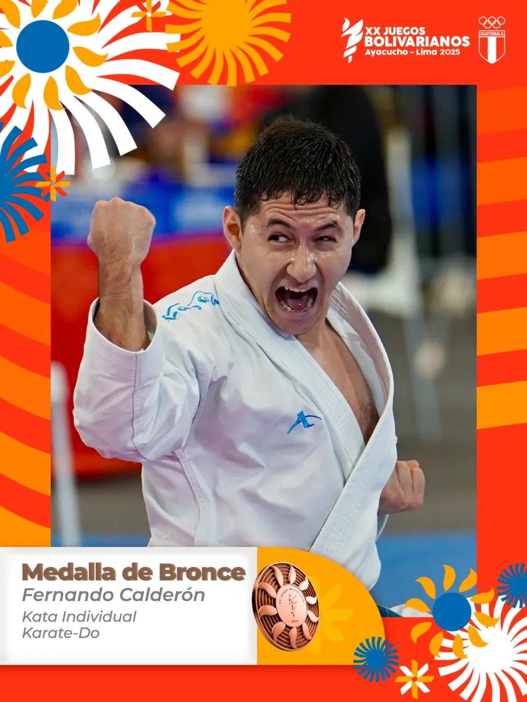 Guatemala cierra con orgullo su participación en los Juegos Bolivarianos 2025