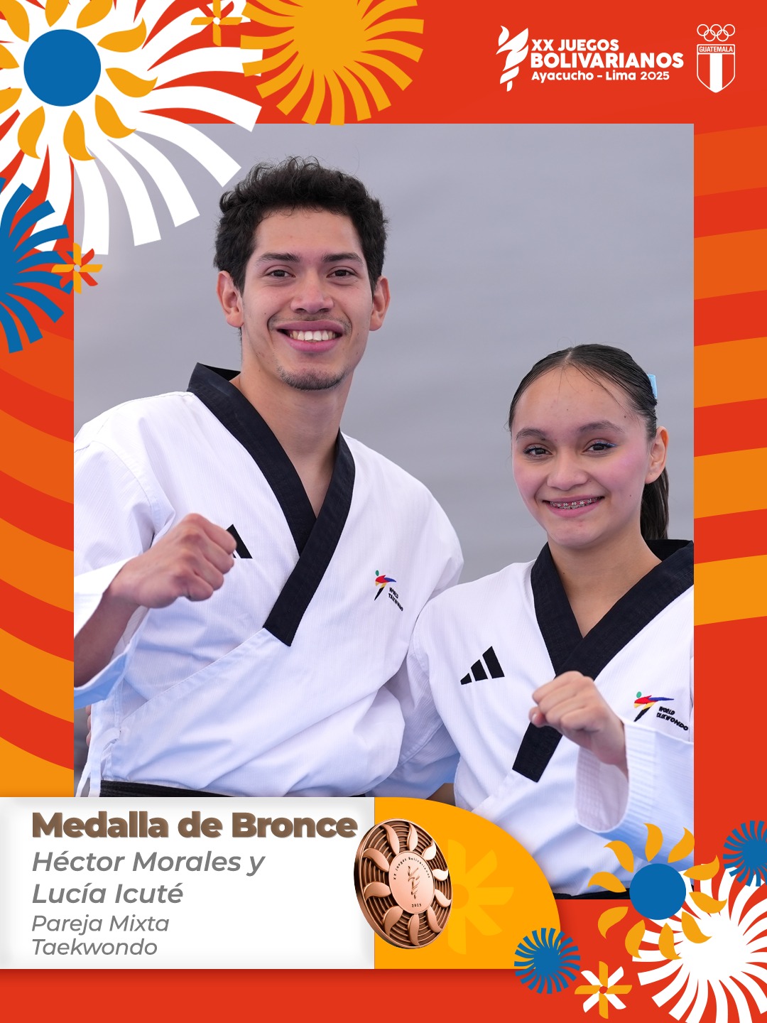 Guatemala cierra con orgullo su participación en los Juegos Bolivarianos 2025