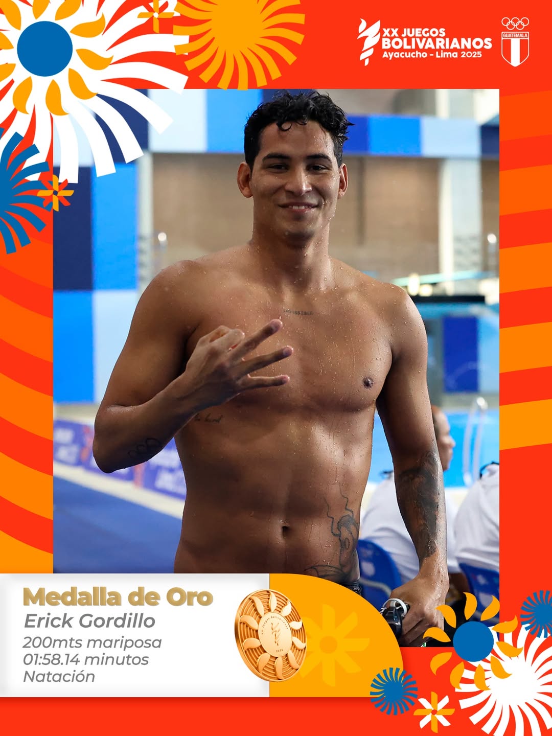 Guatemala cierra con orgullo su participación en los Juegos Bolivarianos 2025