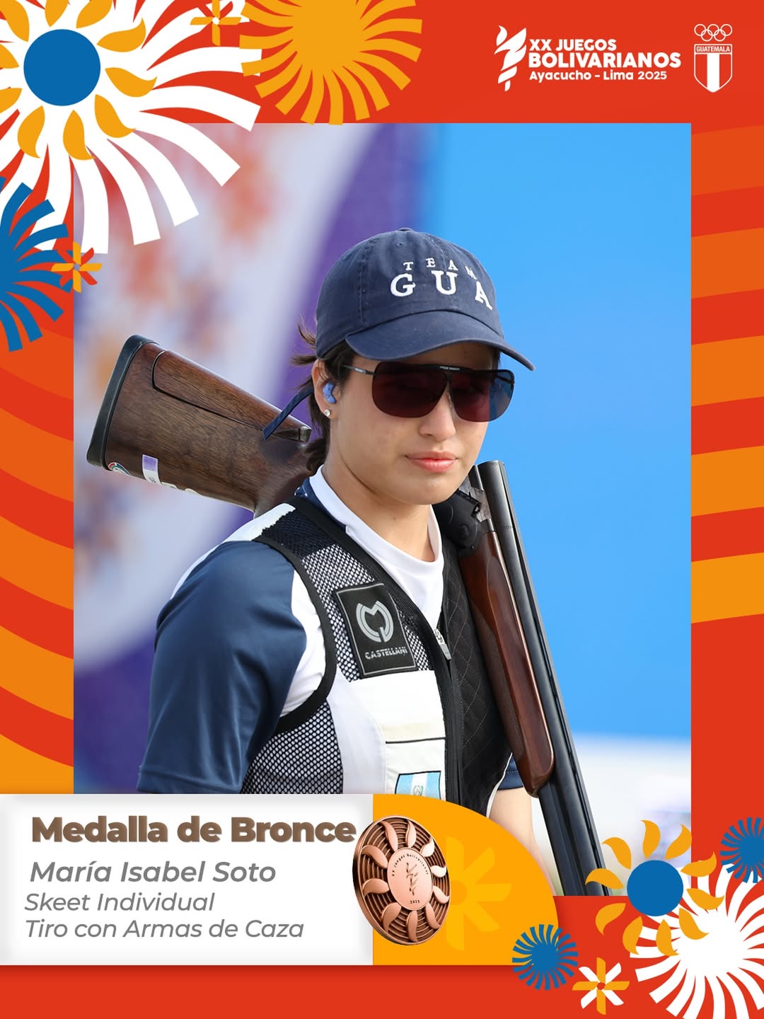 Guatemala cierra con orgullo su participación en los Juegos Bolivarianos 2025