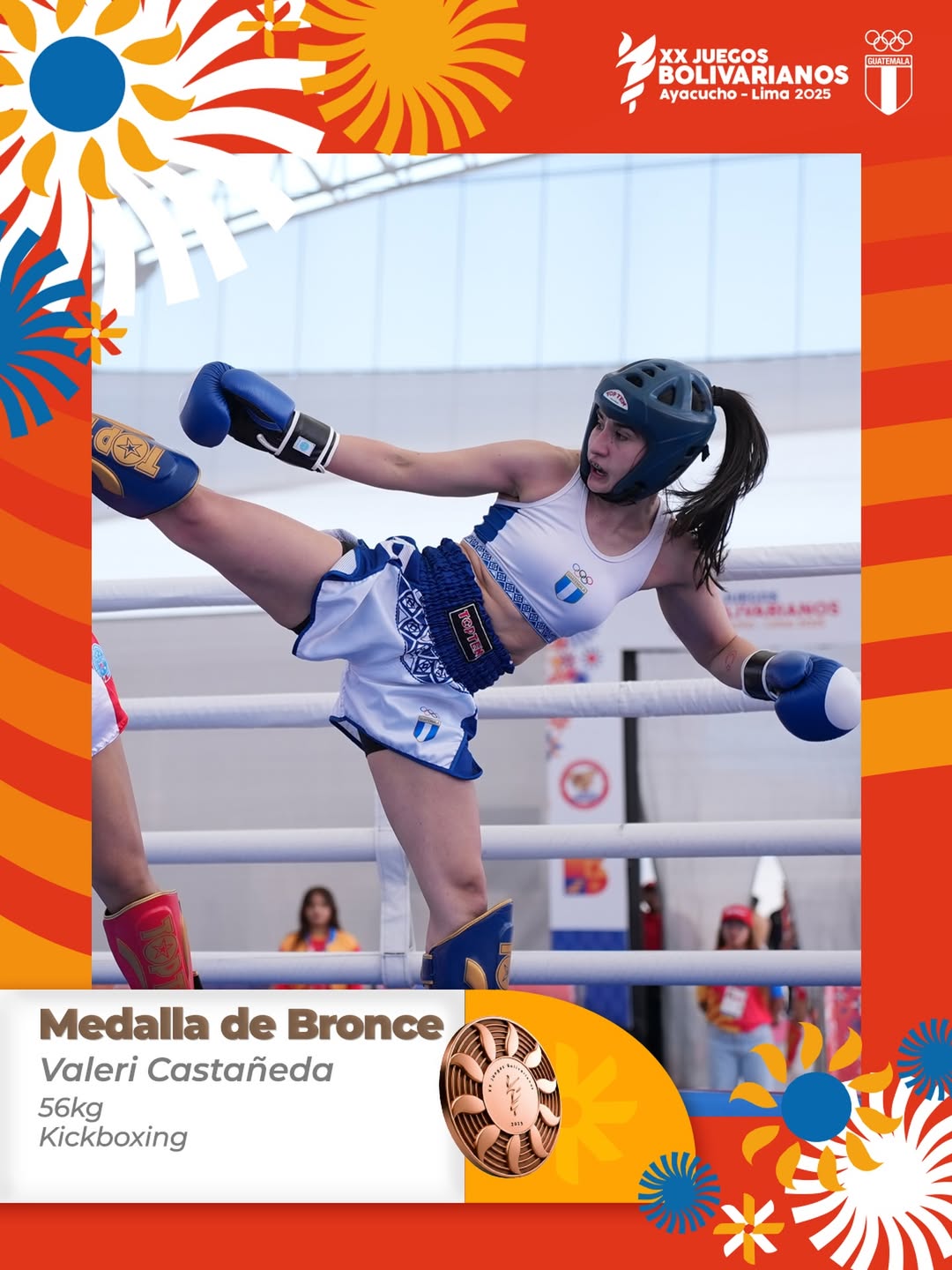 Guatemala cierra con orgullo su participación en los Juegos Bolivarianos 2025