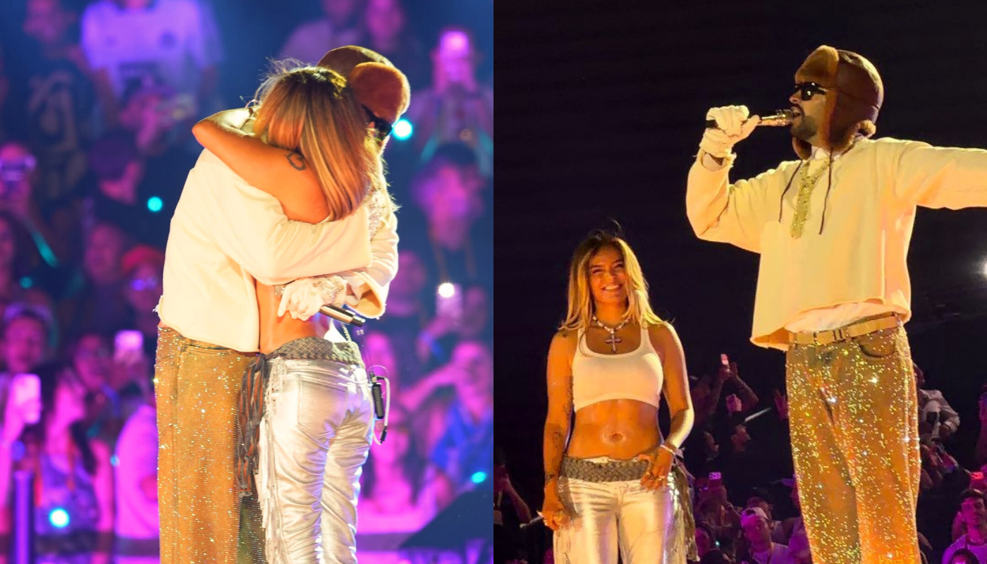 Bad Bunny y Karol G encendieron Medellín. (Créditos: X)