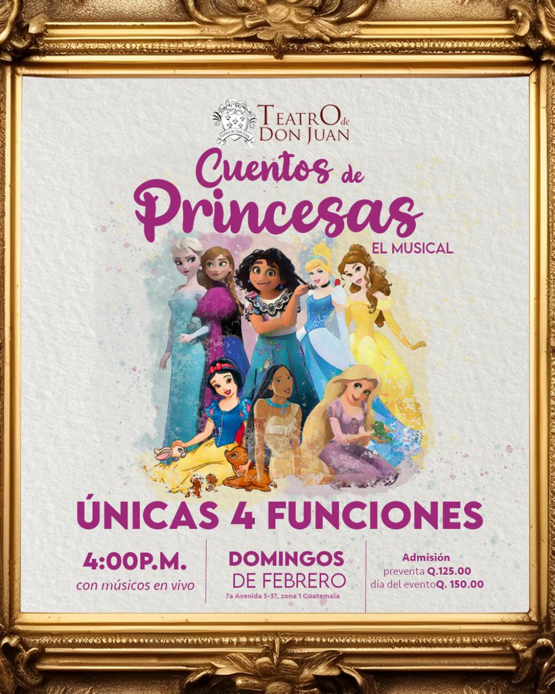 Una experiencia teatral que mezcla música, fantasía y diversión familiar. (Créditos: @TeatrodeDonJuan)