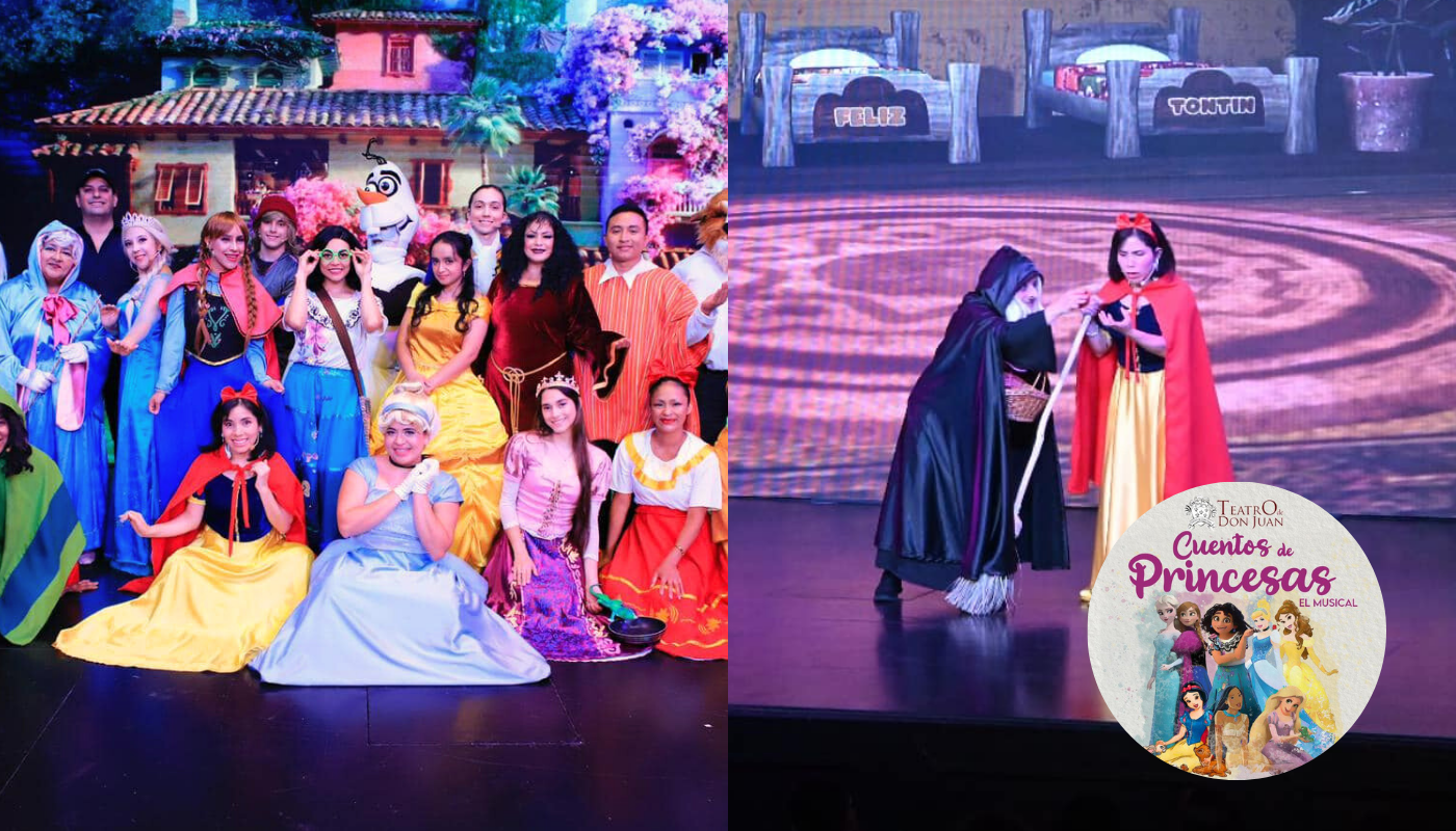 El musical que reúne a las princesas más queridas en un solo escenario. (Créditos: @TeatrodeDonJuan)