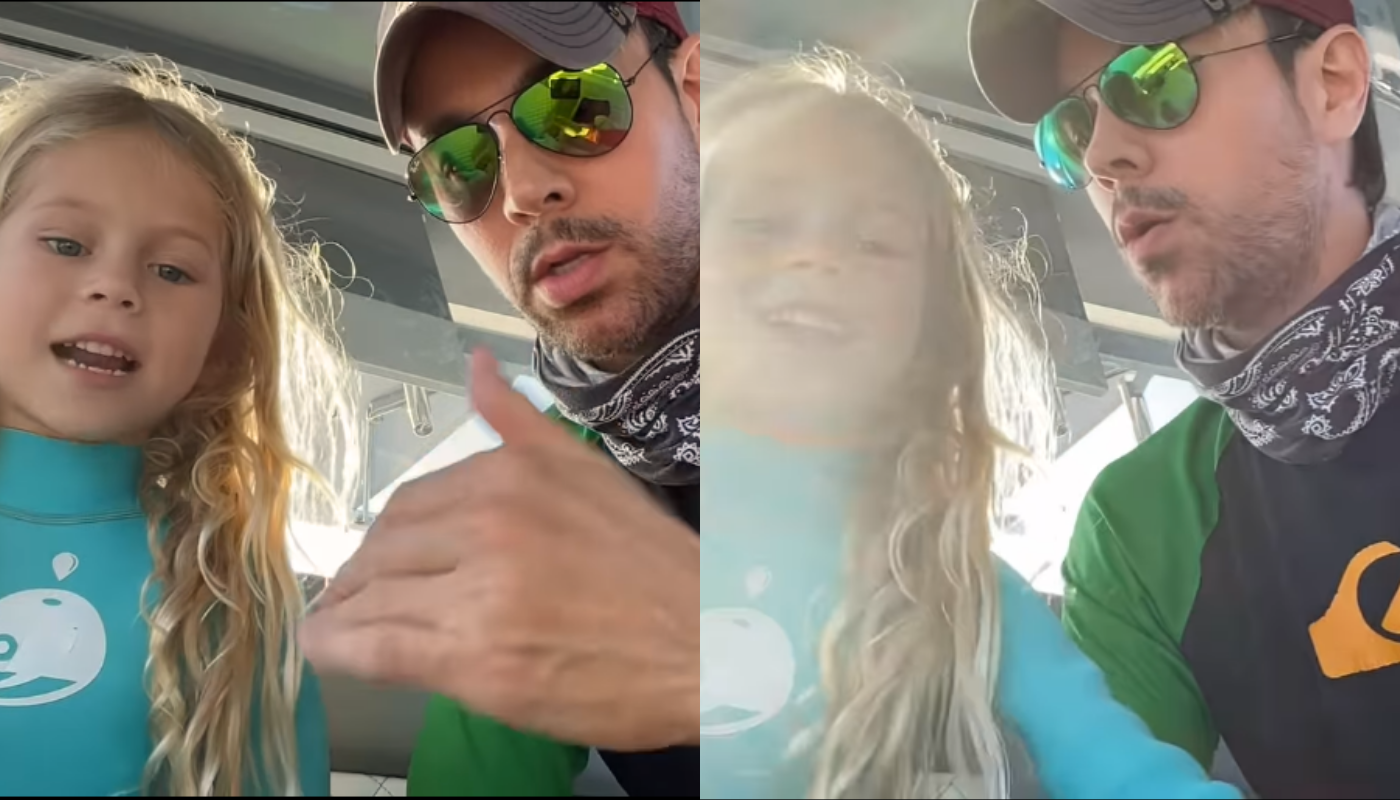 El lado más tierno de Enrique Iglesias. (Créditos: @enriqueiglesias)