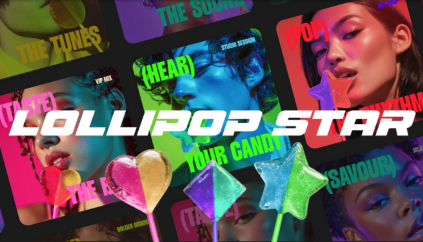 Así funciona la paleta que transmite música directamente a tu mente. (Créditos: @lollipopstarpops)