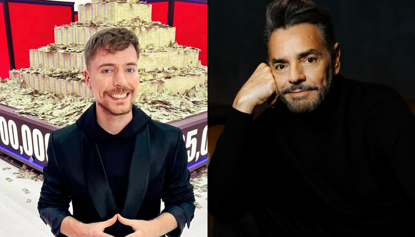 MrBeast llega al Edomex en helicóptero junto a Eugenio Derbez