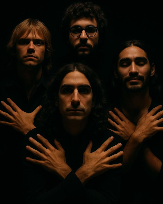 Una banda creada con inteligencia artificial alcanzó 1 millón de oyentes en Spotify (Crédito: @thevelvetsundownband)