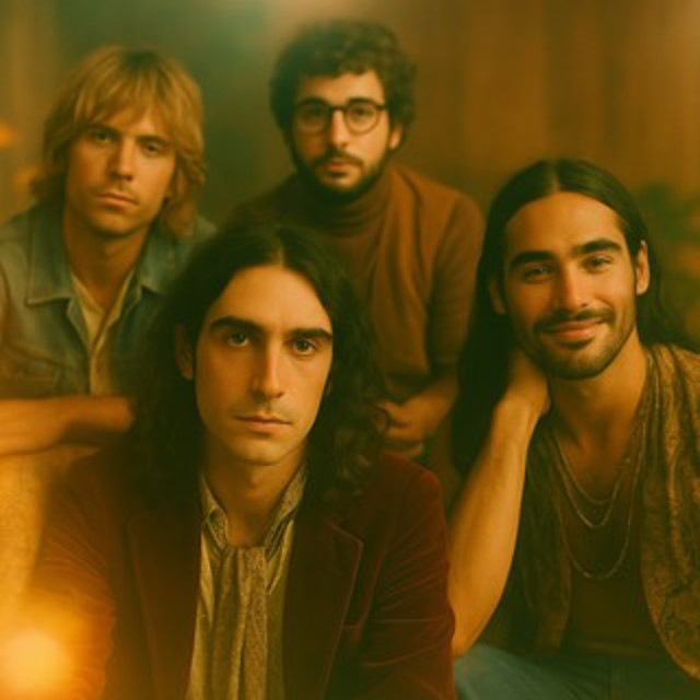 The Velvet Sundown es una banda creada con inteligencia artificial que alcanzó 1 millón de oyentes en Spotify (Crédito: @thevelvetsundownband)