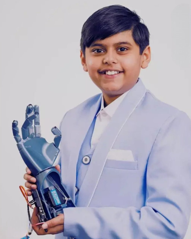 Con solo 14 años, Siddharth Nandyala creó una aplicación de inteligencia artificial (Crédito: X)