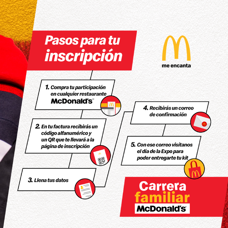 Corre, ríe y comparte en la Carrera Familiar McDonald’s 2026