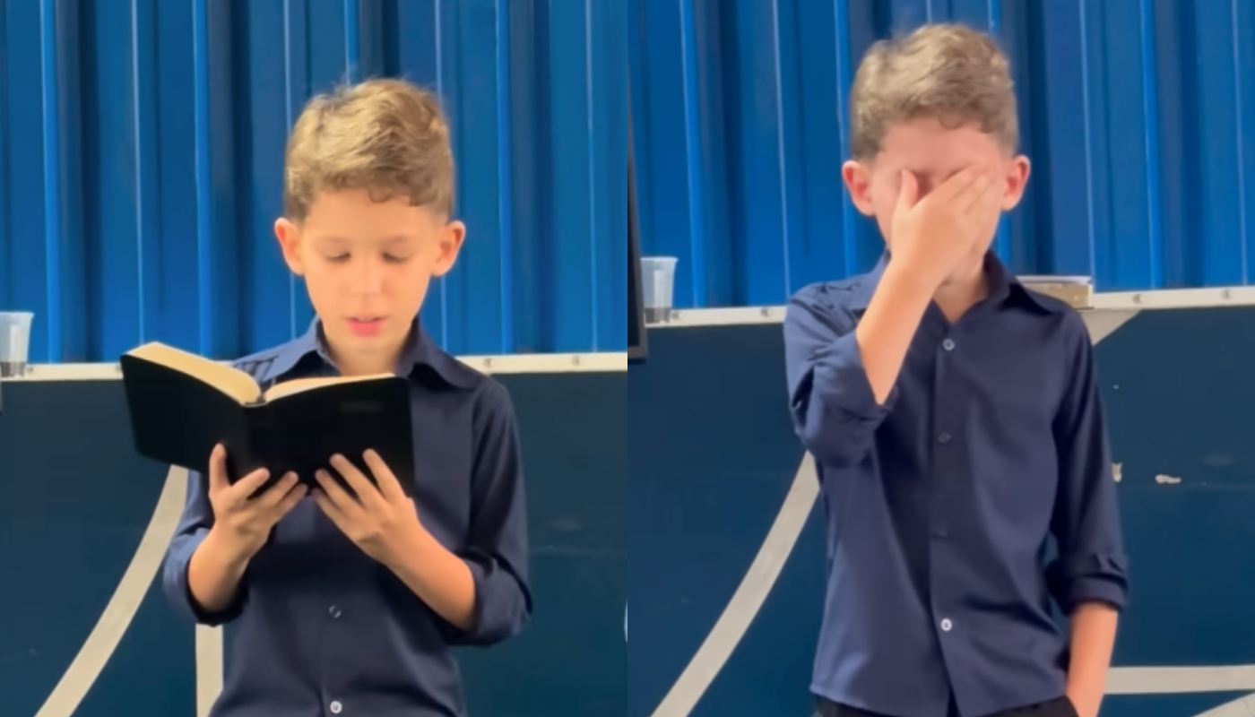 “Amo hablar de Dios”: el mensaje de un niño que conmovió a todos