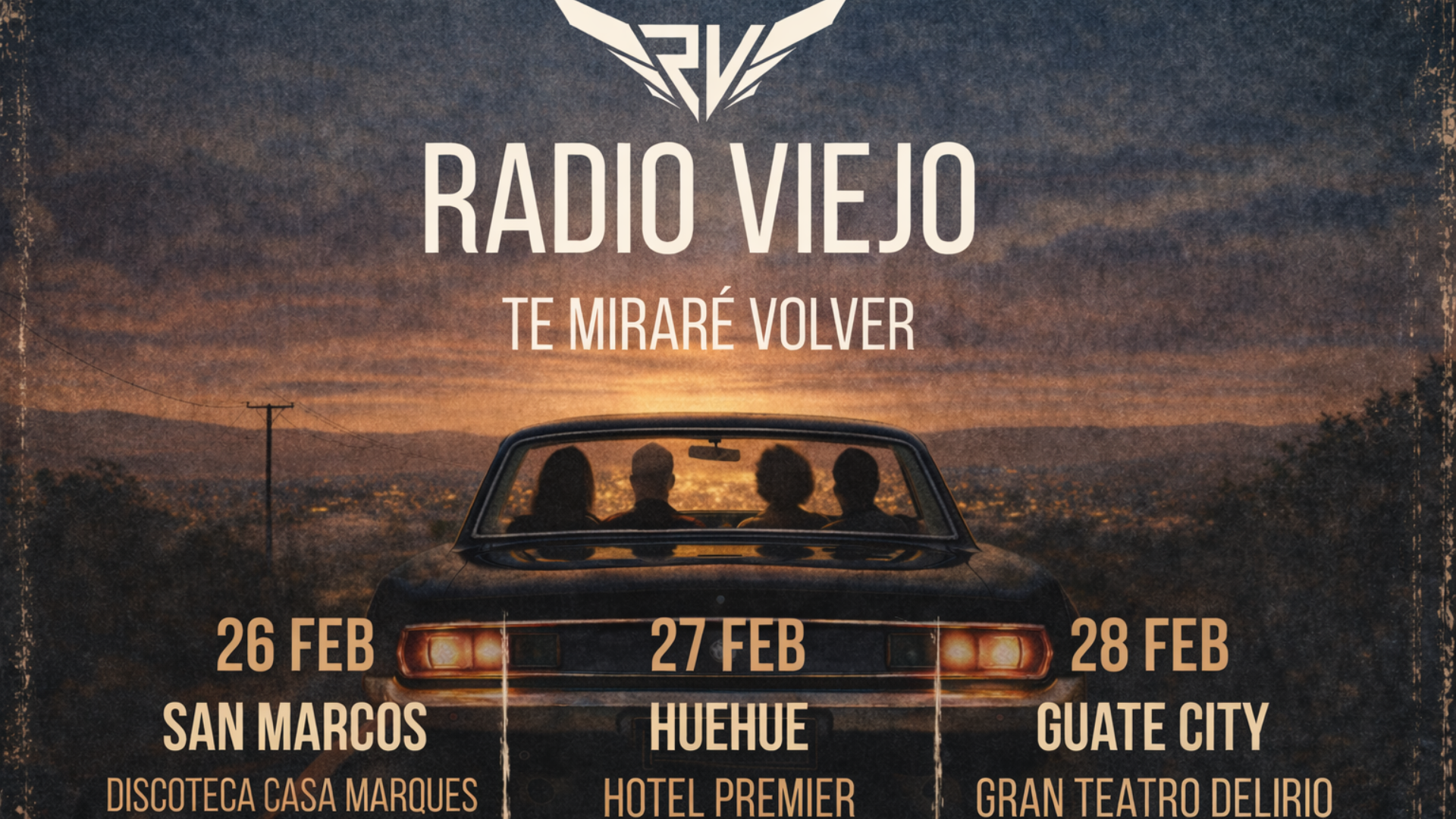 Radio Viejo regresa a los escenarios en 2026. (Créditos: @bandaradioviejo)