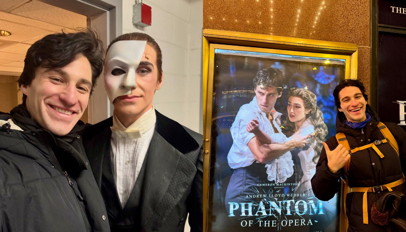 El guatemalteco que brilla en El Fantasma de la Ópera USA