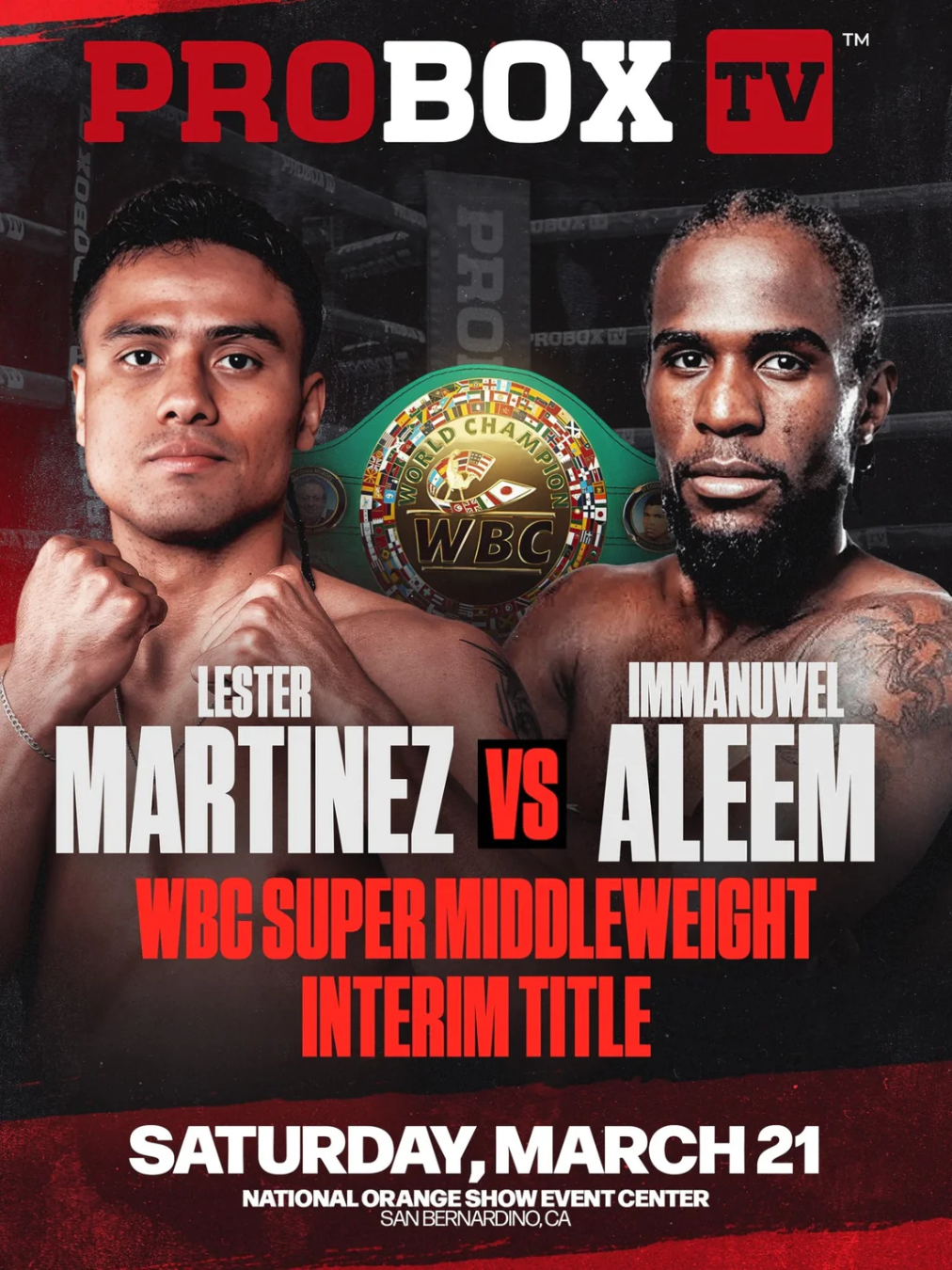 Así puedes adquirir tu boleto para la pelea de Lester Martínez