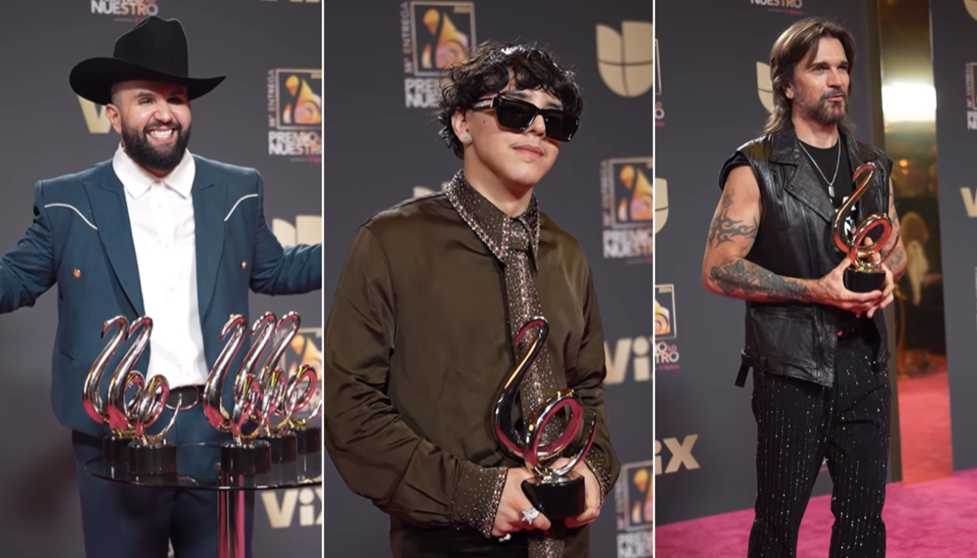 ¡Lista! Estos son los ganadores de Premio Lo Nuestro 2026