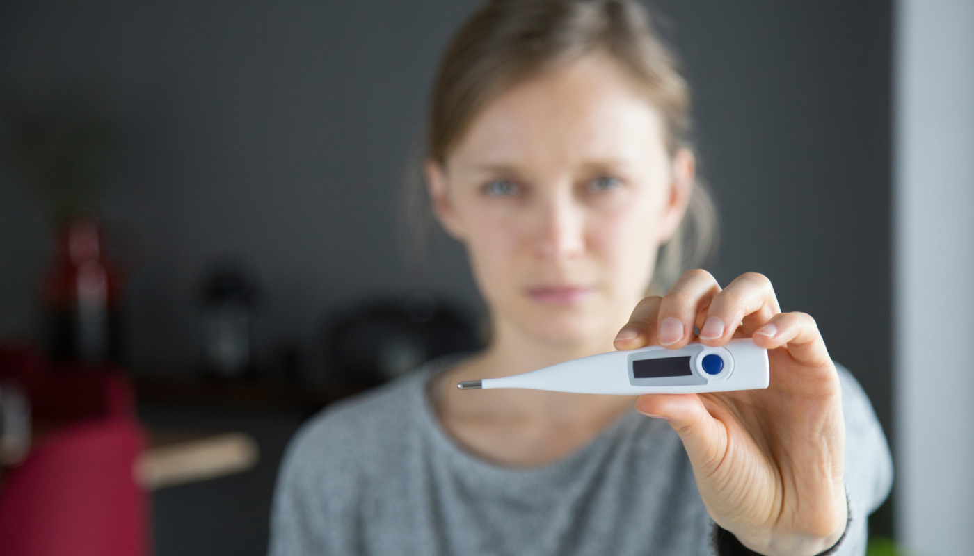 Temperatura corporal elevada: la señal más clara