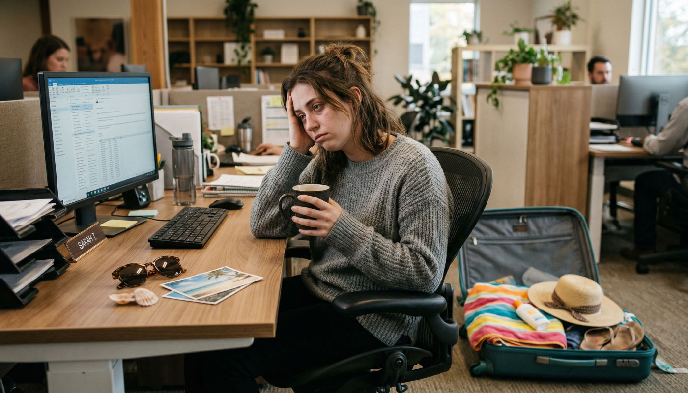 Por qué volver de vacaciones se siente tan difícil
