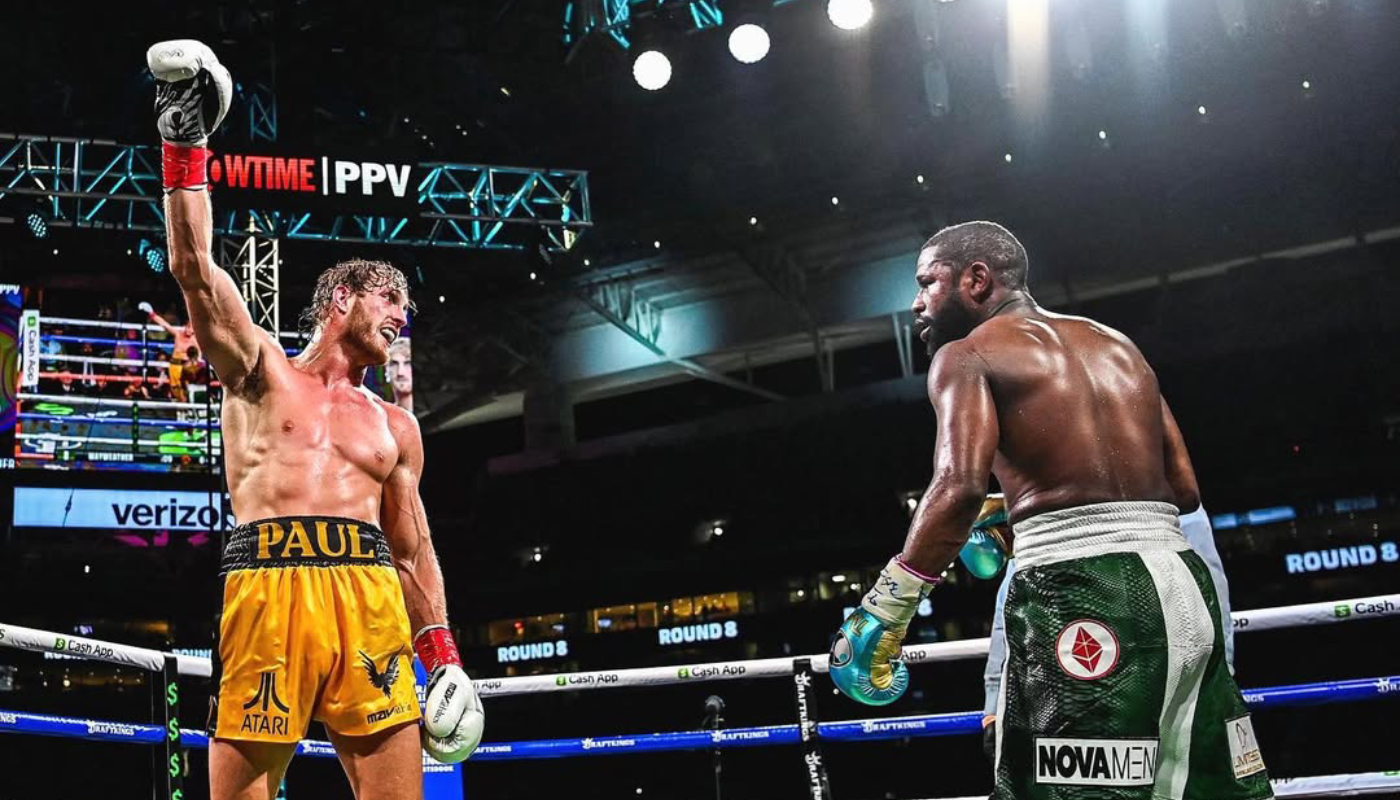 La disputa entre Logan Paul y Floyd Mayweather por 1.5 millones. (Créditos: @loganpaul)