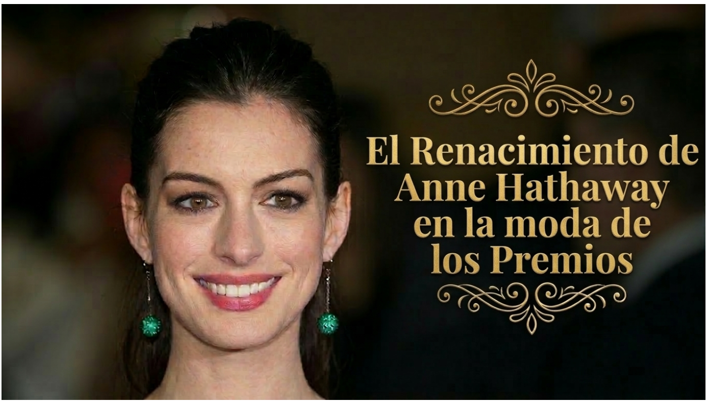 Icono de estilo: Cómo Anne Hathaway redefinió la elegancia en su vestimenta en la alfombra roja en todos los Premios