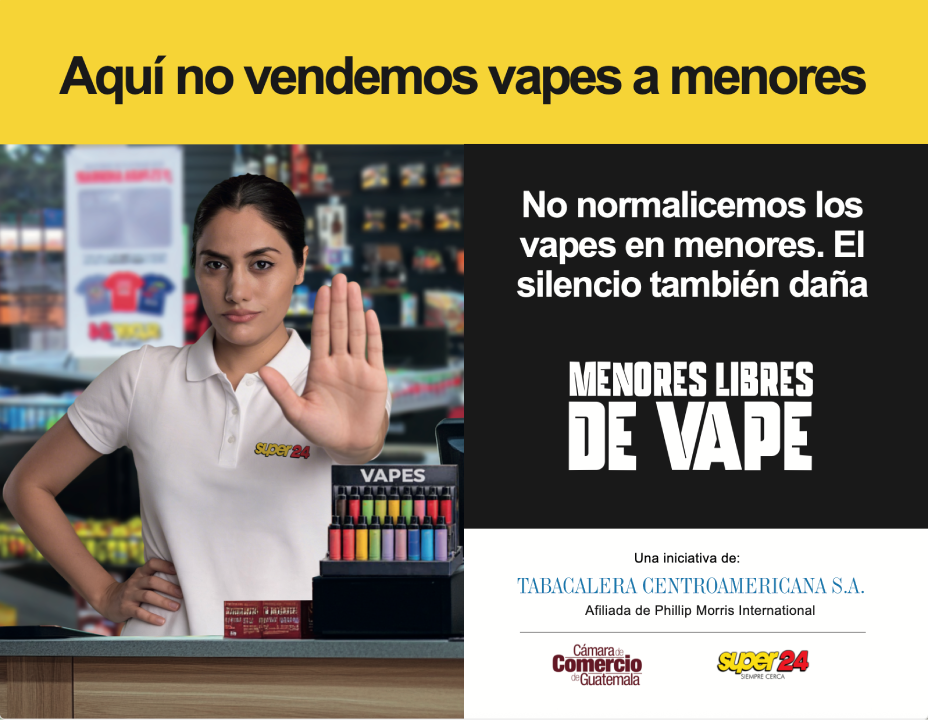 Campaña para prevenir vapeo en menores suma un nuevo aliado clave