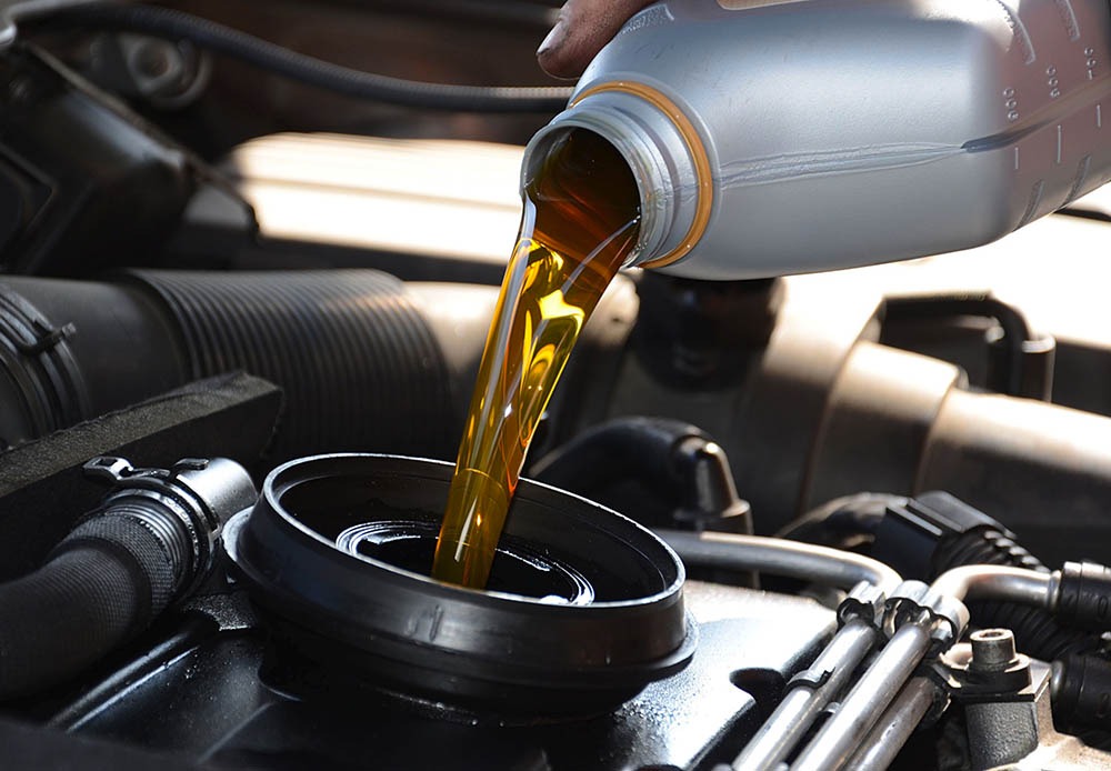 aceite de carro.