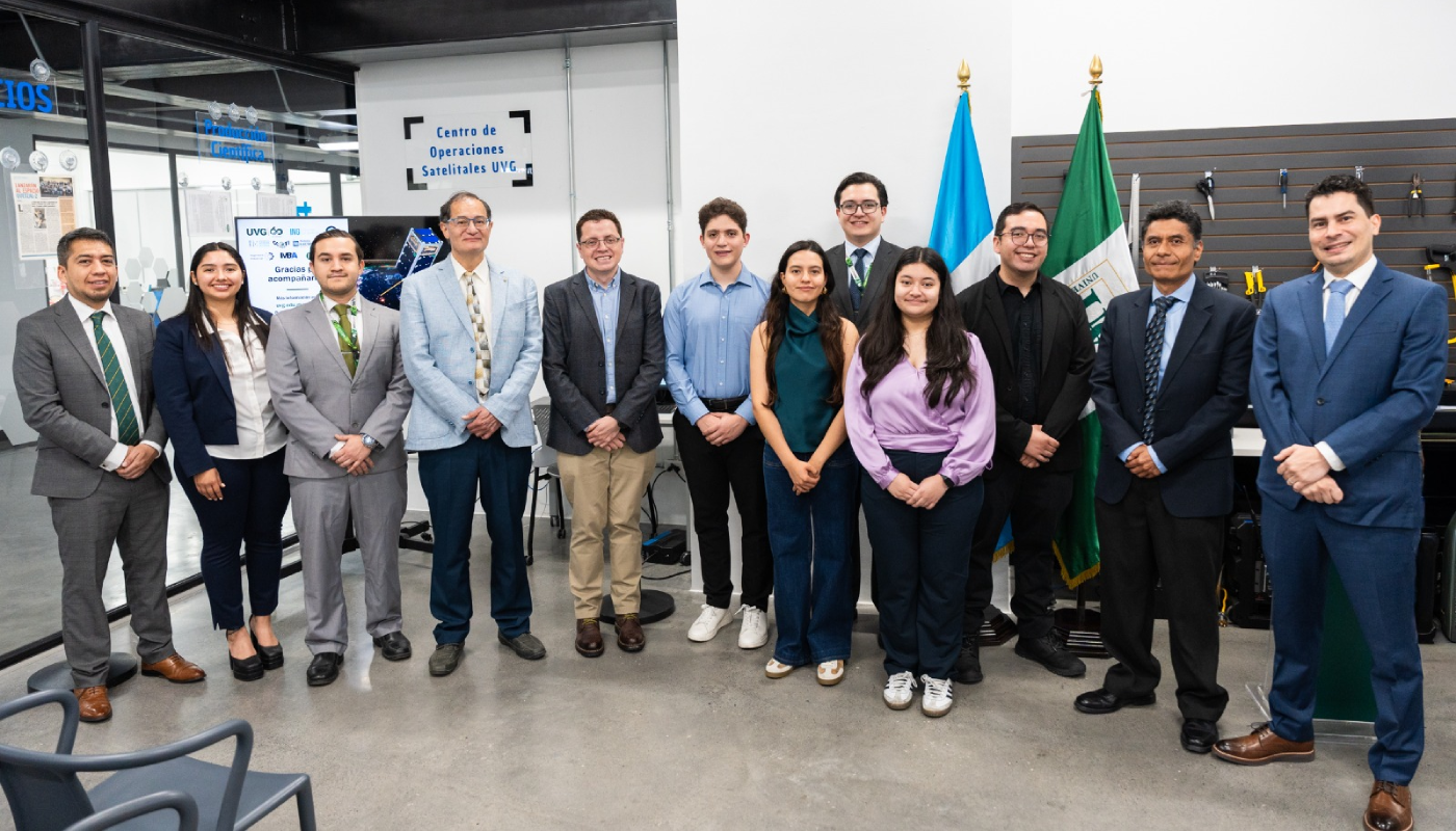 UVG inaugura el centro de operaciones del segundo satélite guatemalteco, QUETZAL-2