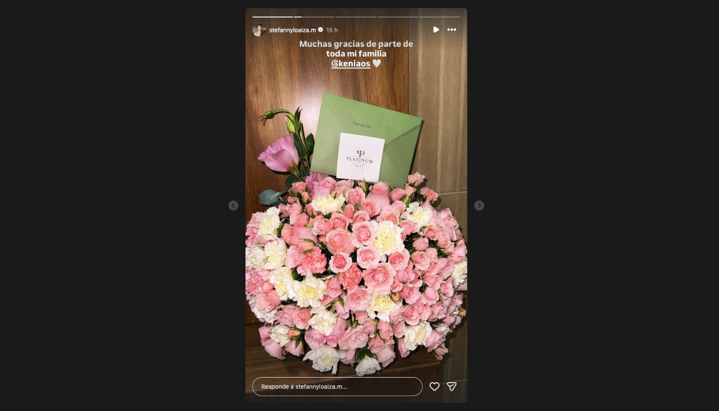 Flores y apoyo económico generan reacciones. (Créditos: Redes Sociales)